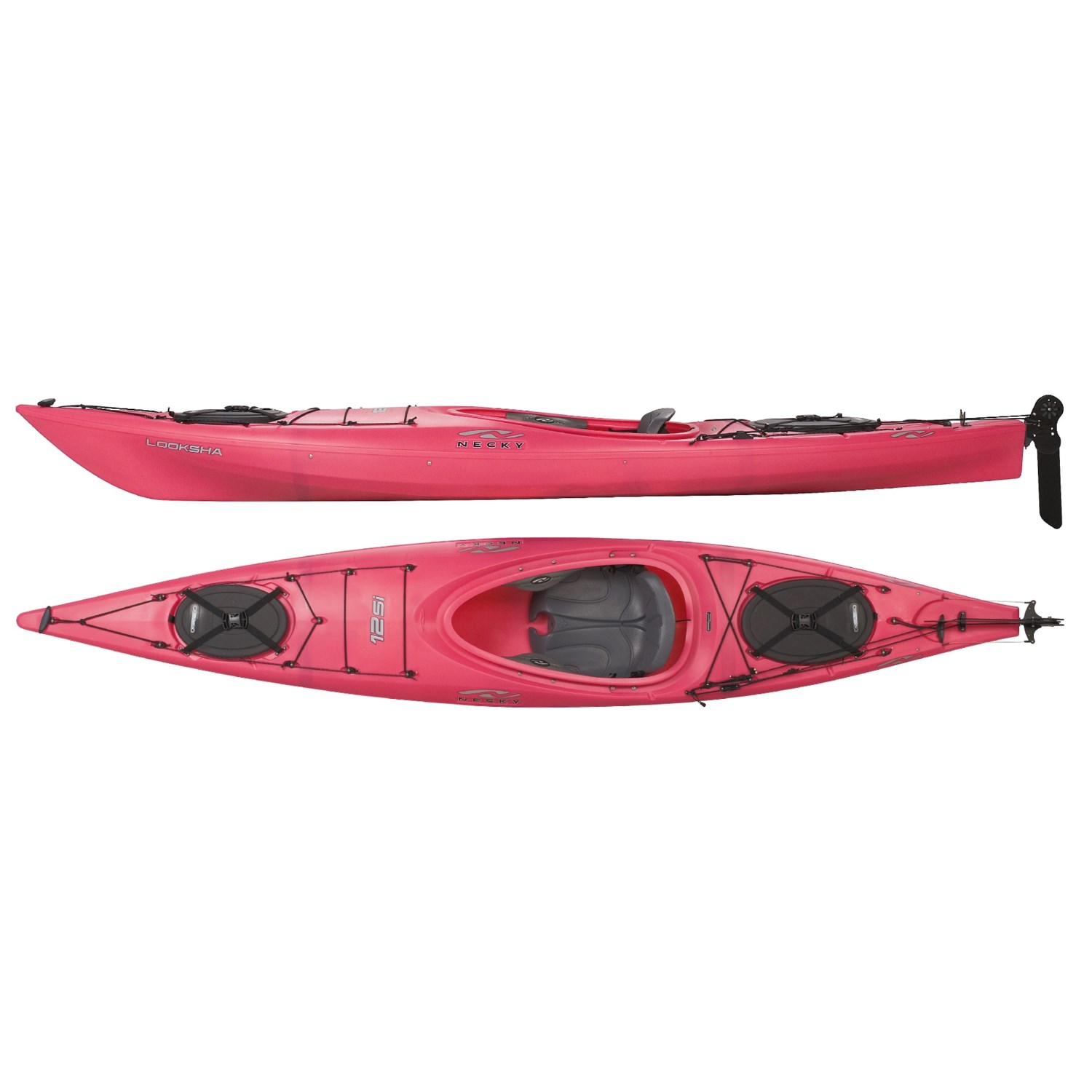 Necky Looksha 12 SI DayTouring Kayak with Rudder 12'1" 1918M Save 25