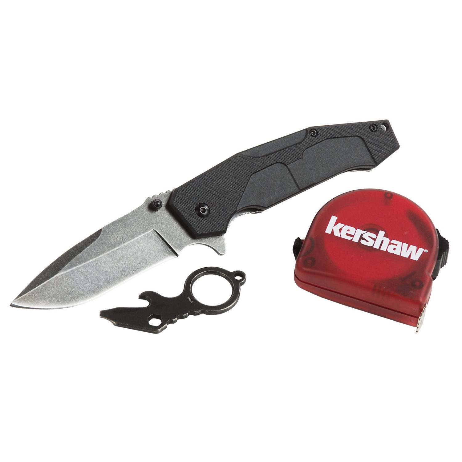 Kershaw D.I.Y. Folding Knife with MultiTool and Tape Measure 3Tool