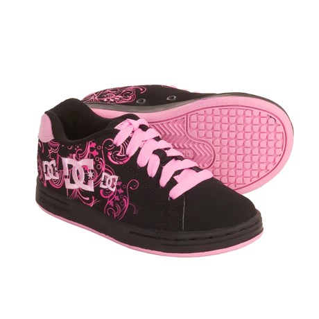 hot pink dc shoes