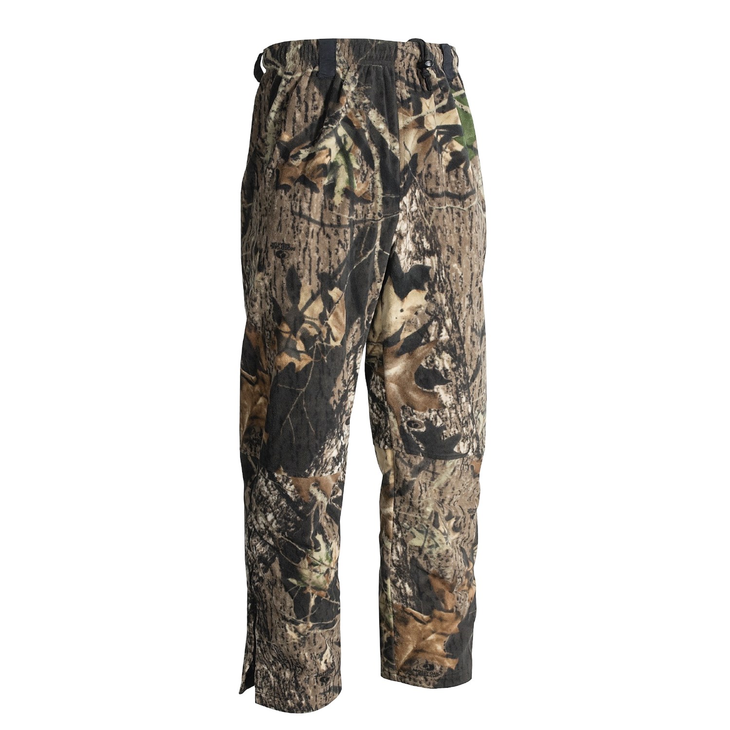 csg cuffed fleece pants camo