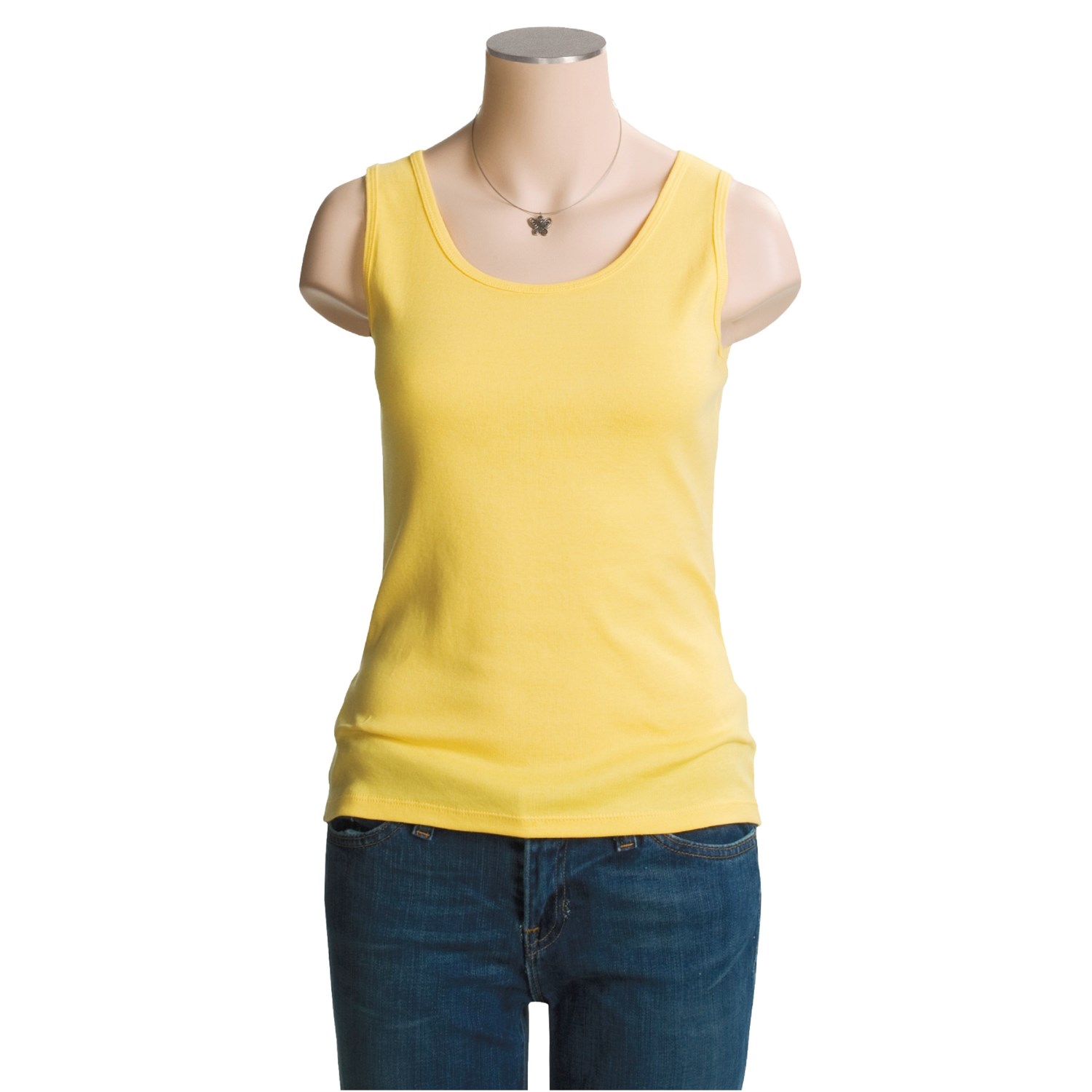 Hanes WIDE STRAP JERSEY TANK TOP (For Women) 2481R Save 44