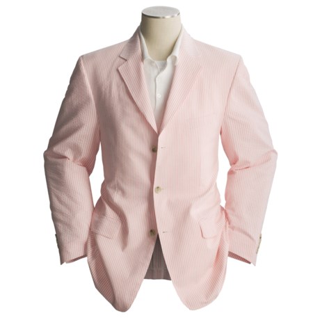 Ibiza Cotton Seersucker Sport Coat (For Men)