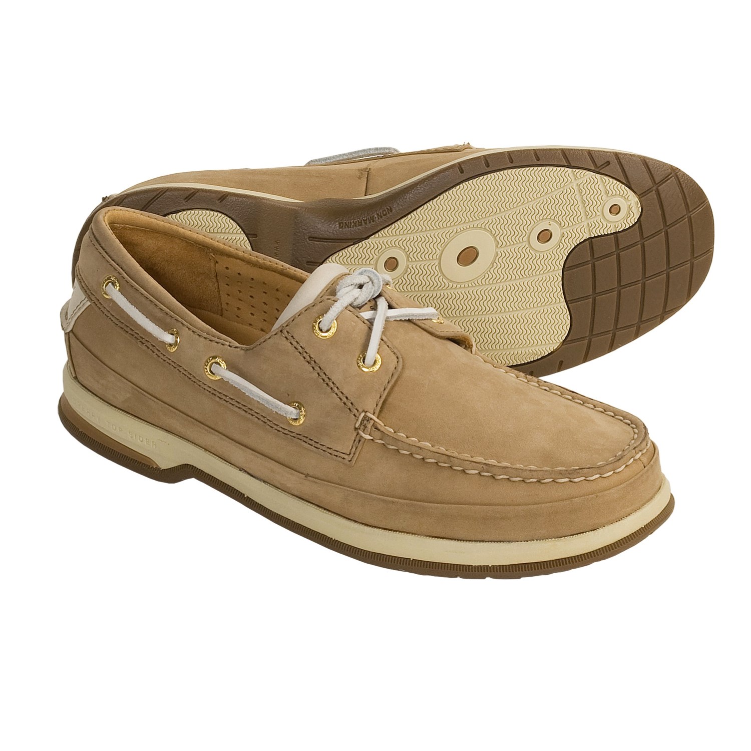 Sperry Top-Sider Gold Cup Greige Boat Shoes (For Men) 2575C