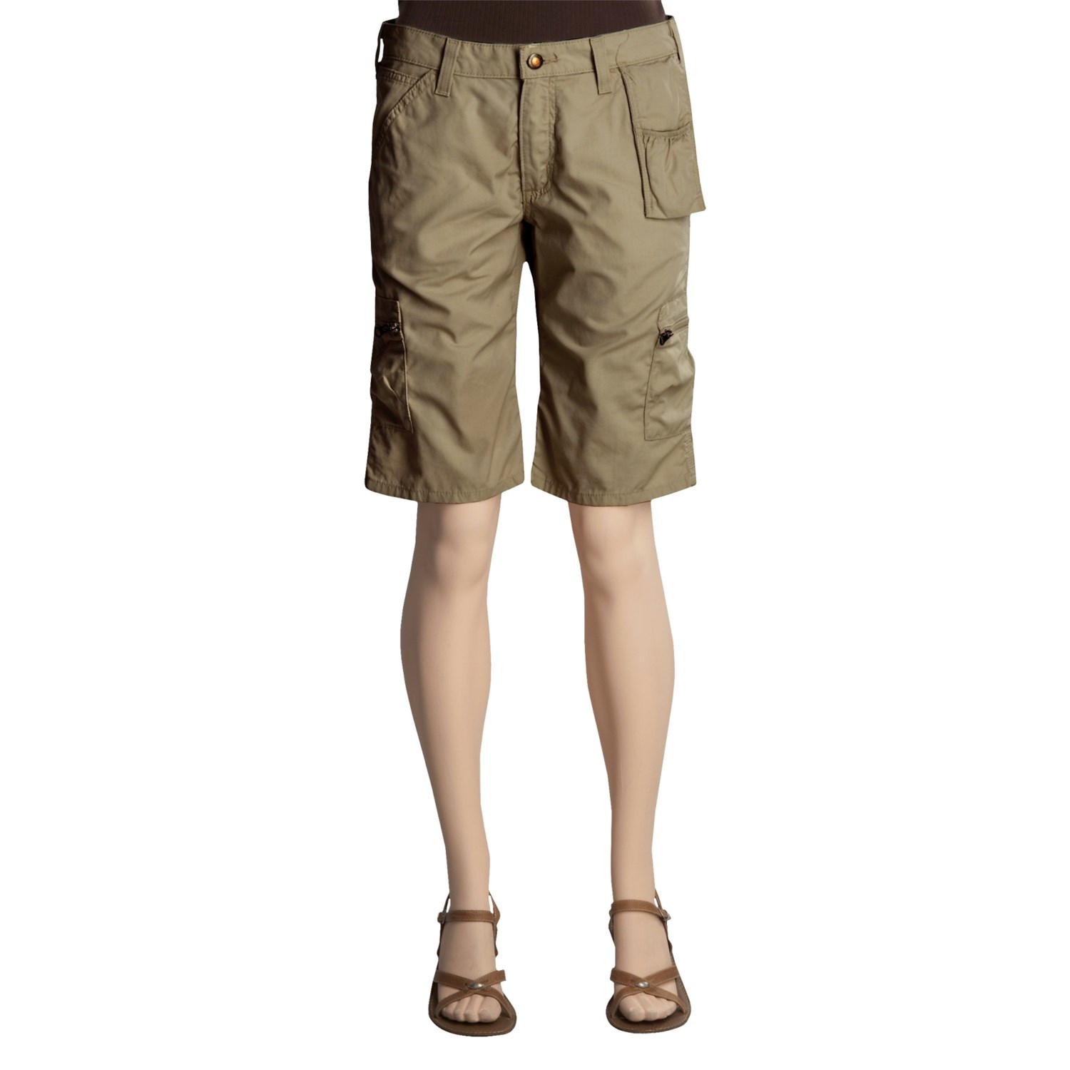 long womens cargo shorts