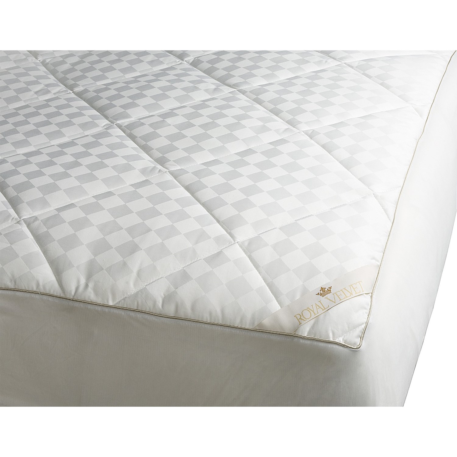 Royal Velvet Heritage Mattress Pad King, 400 Thread Count Egyptian
