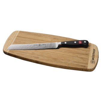 Wusthof Classic Bread Knife and Board - Set