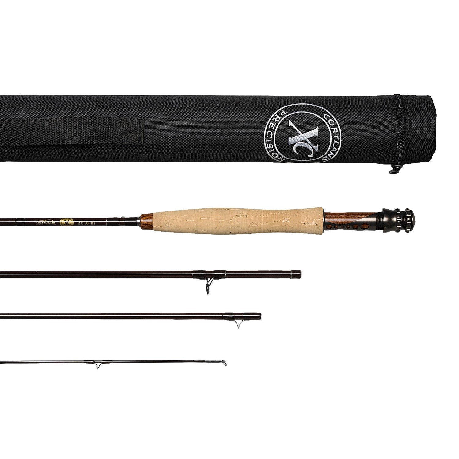 Cortland Precision XC Fly Fishing Rod 4Piece, 9' 7wt 2760M Save 36