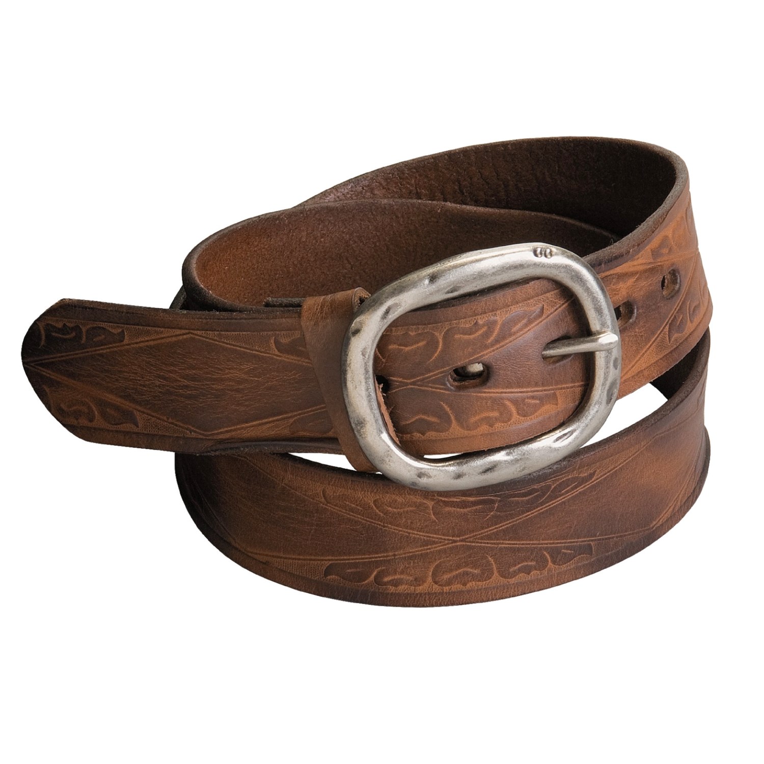 Bed Stu Elipse II Hammered Leather Belt (For Women) 2765F Save 40