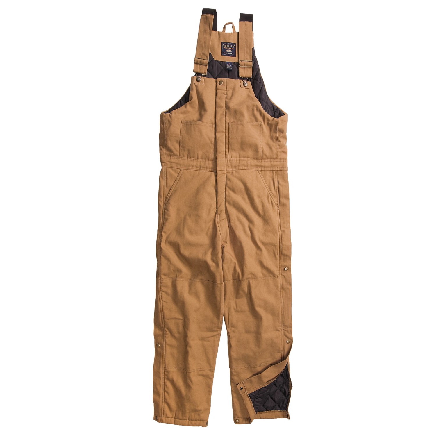 Smith's American QuiltLined Canvas Bib Overalls (For Men) 2913M Save 59