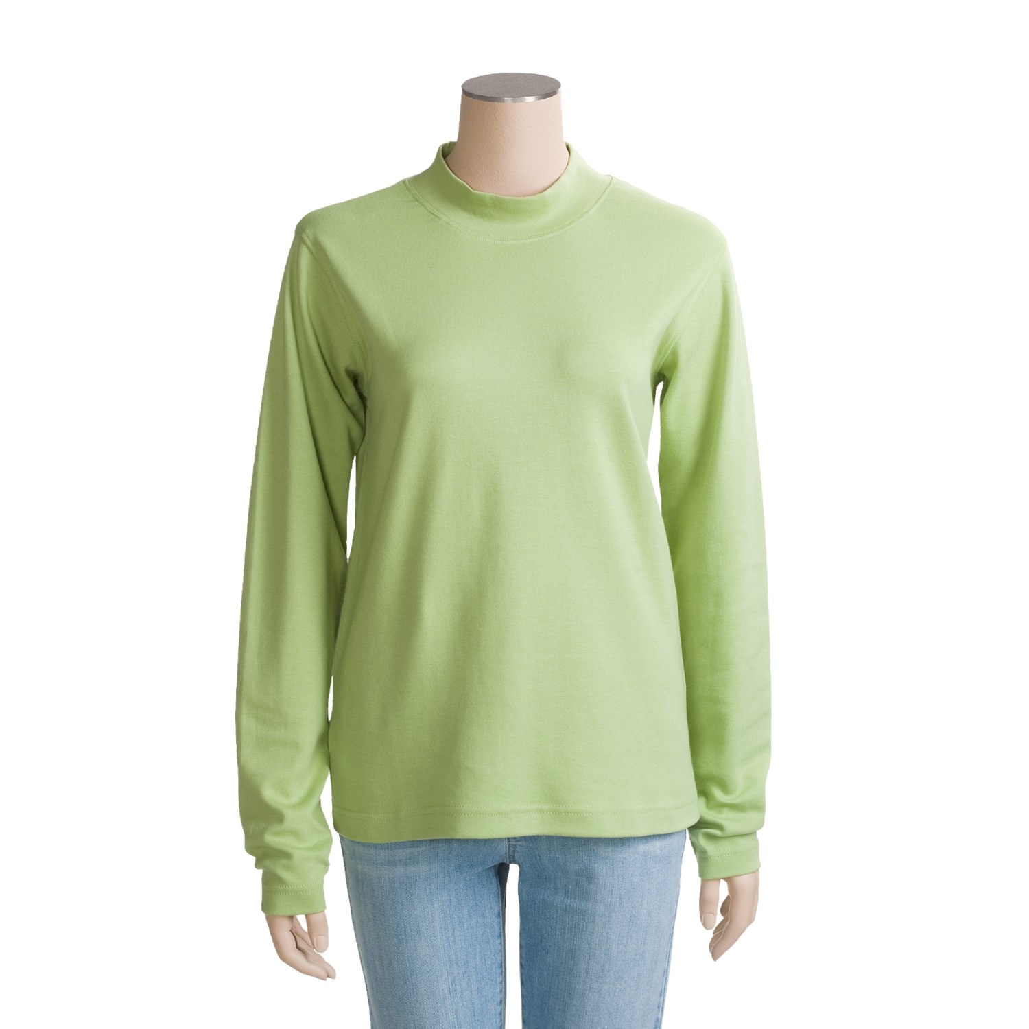 women's mock turtleneck long sleeve