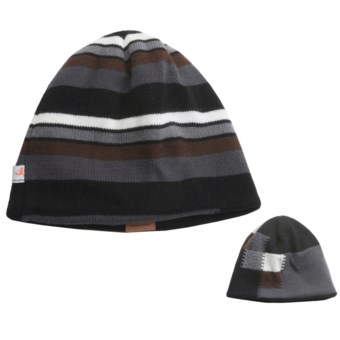 Shred Alert Post Canyon Beanie Hat - Reversible (For Men and Women)