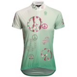 Canari Peaceout Cycling Jersey - Short Sleeve (For Women)