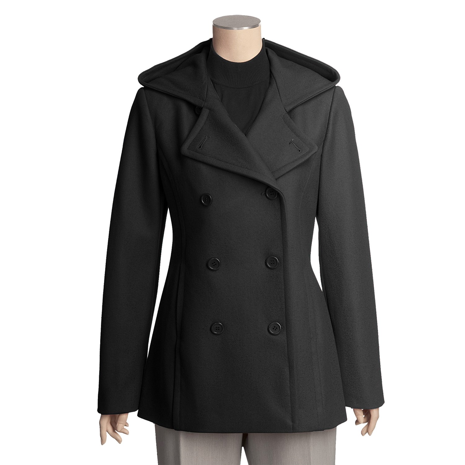 Seventh Avenue Hooded Pea Coat (For Women) 3280J Save 54