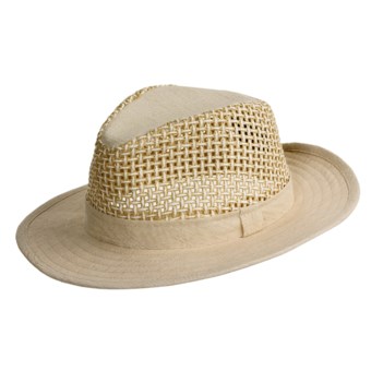 Henschel Mesh Breezer Safari Hat - Linen-Wood Fiber (For Men)