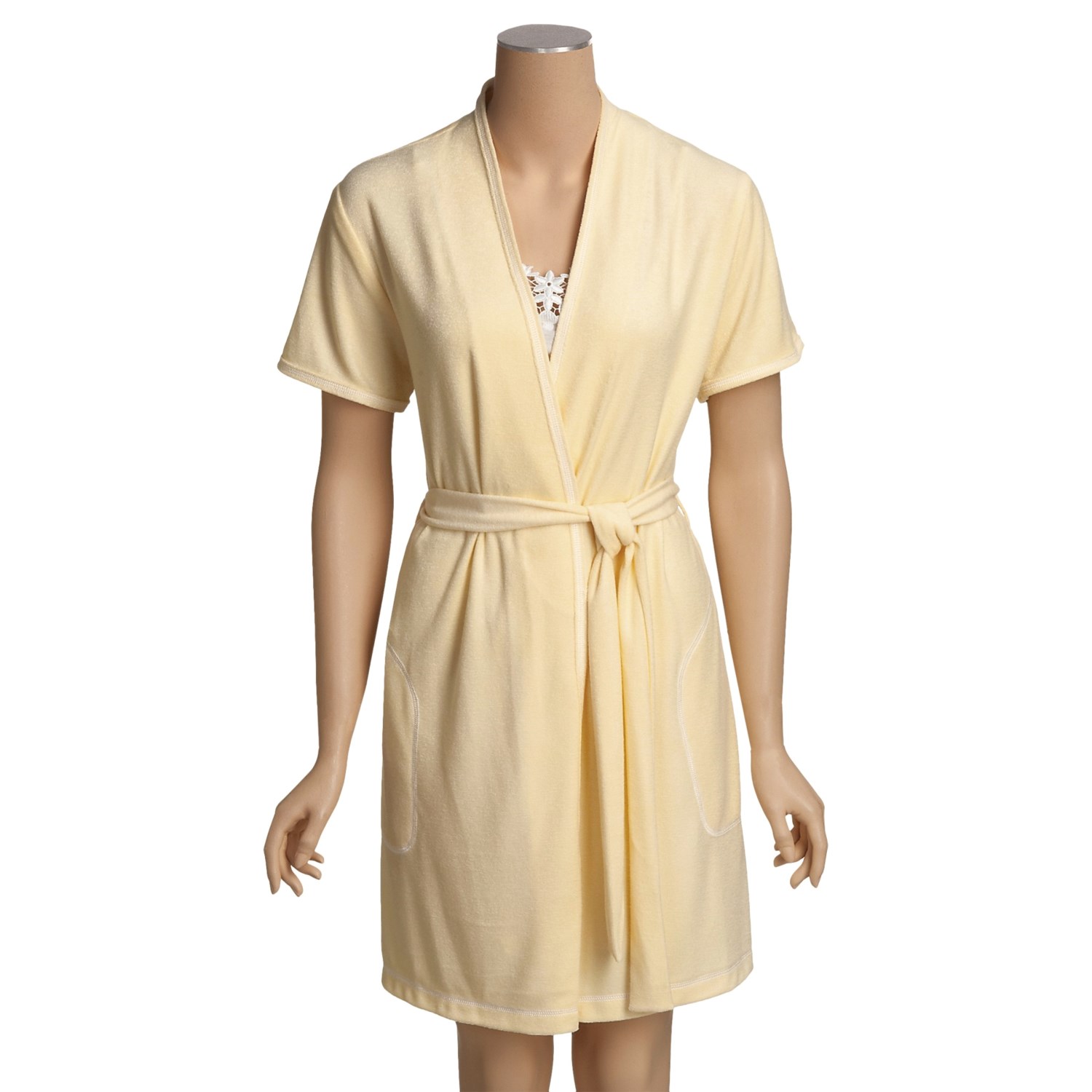 Belles robes Blog Terry cloth robe short sleeves