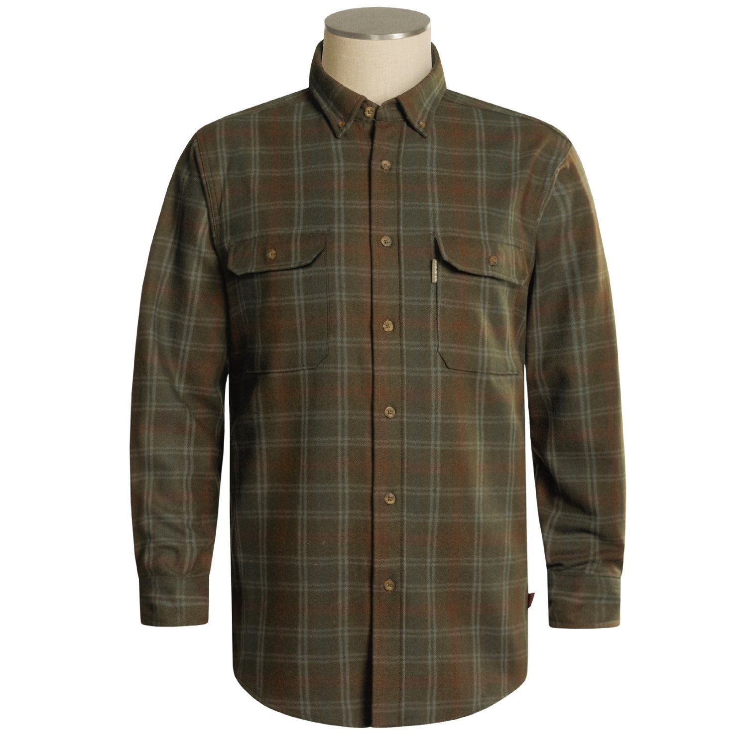 woolrich men's long sleeve shirts