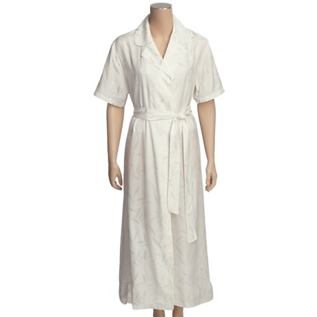 Great summer robe - Review of Linda Hartman Long Robe - Silk-Cotton