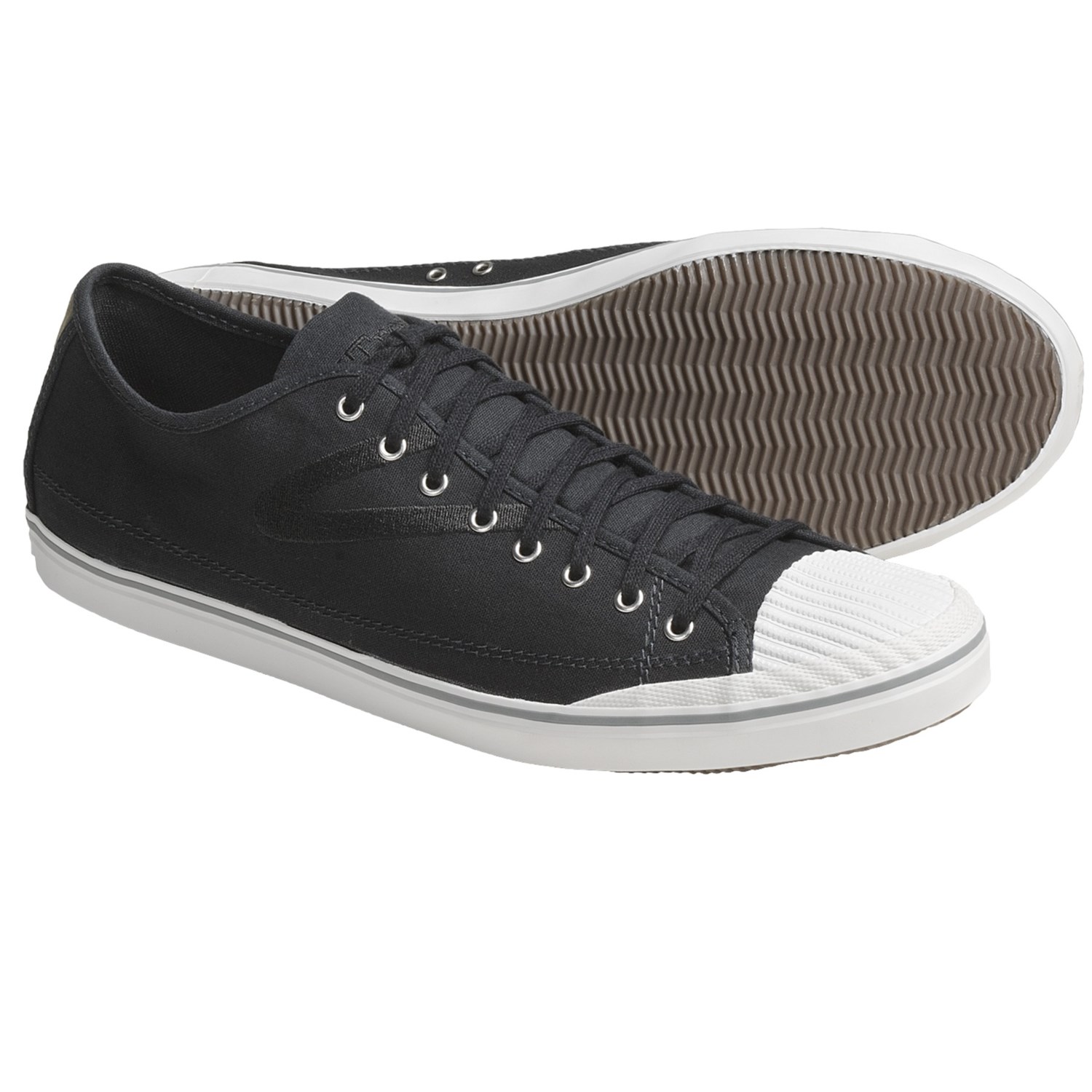Tretorn shoes Product Description sturdy lift to these canvas Tretorn sneakers. Swirl accent at the.