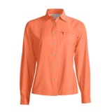 White Sierra Swamp Shirt - UPF 30, Insect Shield®, Long Sleeve (For Women)