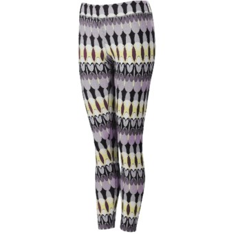 Neve Feathers Pants - Stretch Cotton-Silk (For Women)