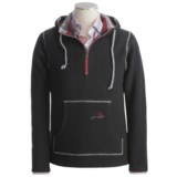 Ivanhoe Ragner Boiled Wool Sweater - Hooded, Zip Neck (For Men)