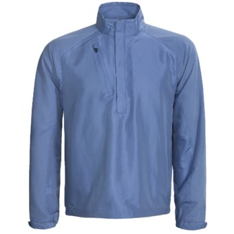 Zero Restriction Mix Wind Pullover - Zip Neck, Long Sleeve (For Men)
