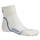 Icebreaker GT Run Lite Mini Socks - Merino Wool, Quarter-Crew, Light Cushion (For Men)