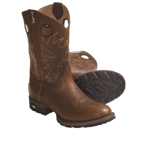 deerskin cowboy boots
