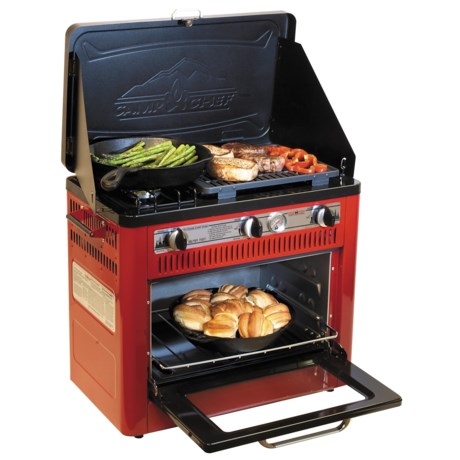 Camp Chef Outdoor Camp Oven With Grill - Propane 4979p - Save 26%