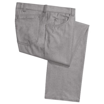 Corbin Wool-Cashmere Flannel Pants - 5-Pocket (For Men)