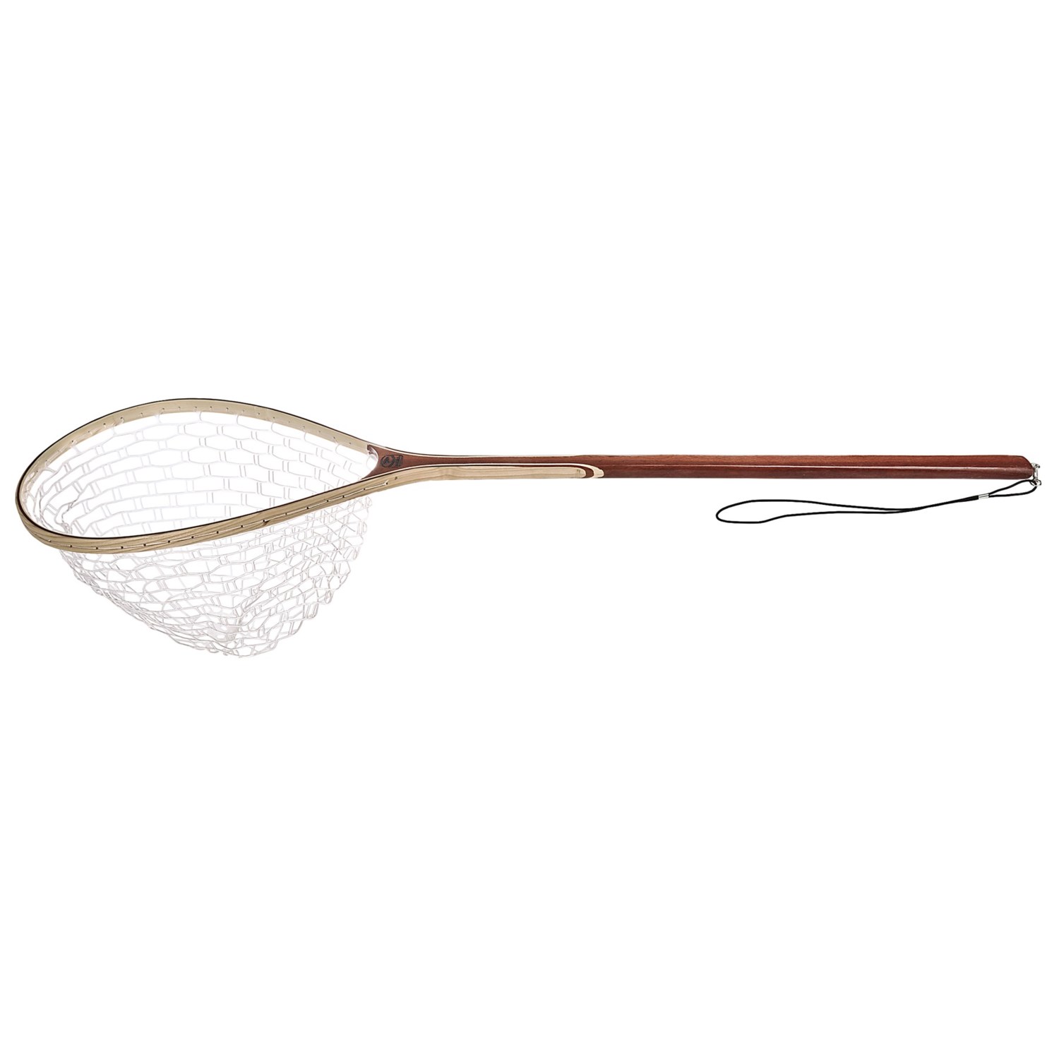 Wetfly Rubber Net with Wooden Handle Large 5213U Save 50
