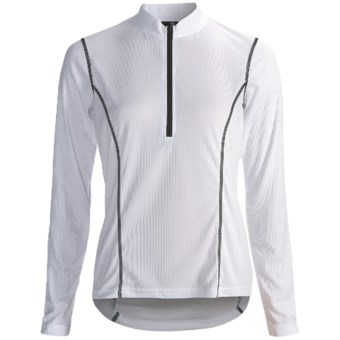 Canari Velocity II Cycling Jersey - UPF 30, Zip Neck, Long Sleeve (For Women)