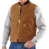 Carhartt Sandstone Duck Vest - Insulated (For Men)