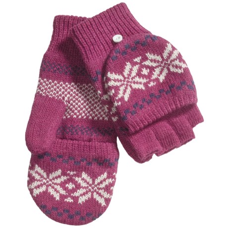 Warm fold-over mittens - Review of Grand Sierra Knit ...