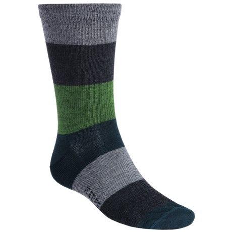 Icebreaker Light Crew Sock Grab Bag - Set of 3, Merino Wool, No Cushion (For Men)