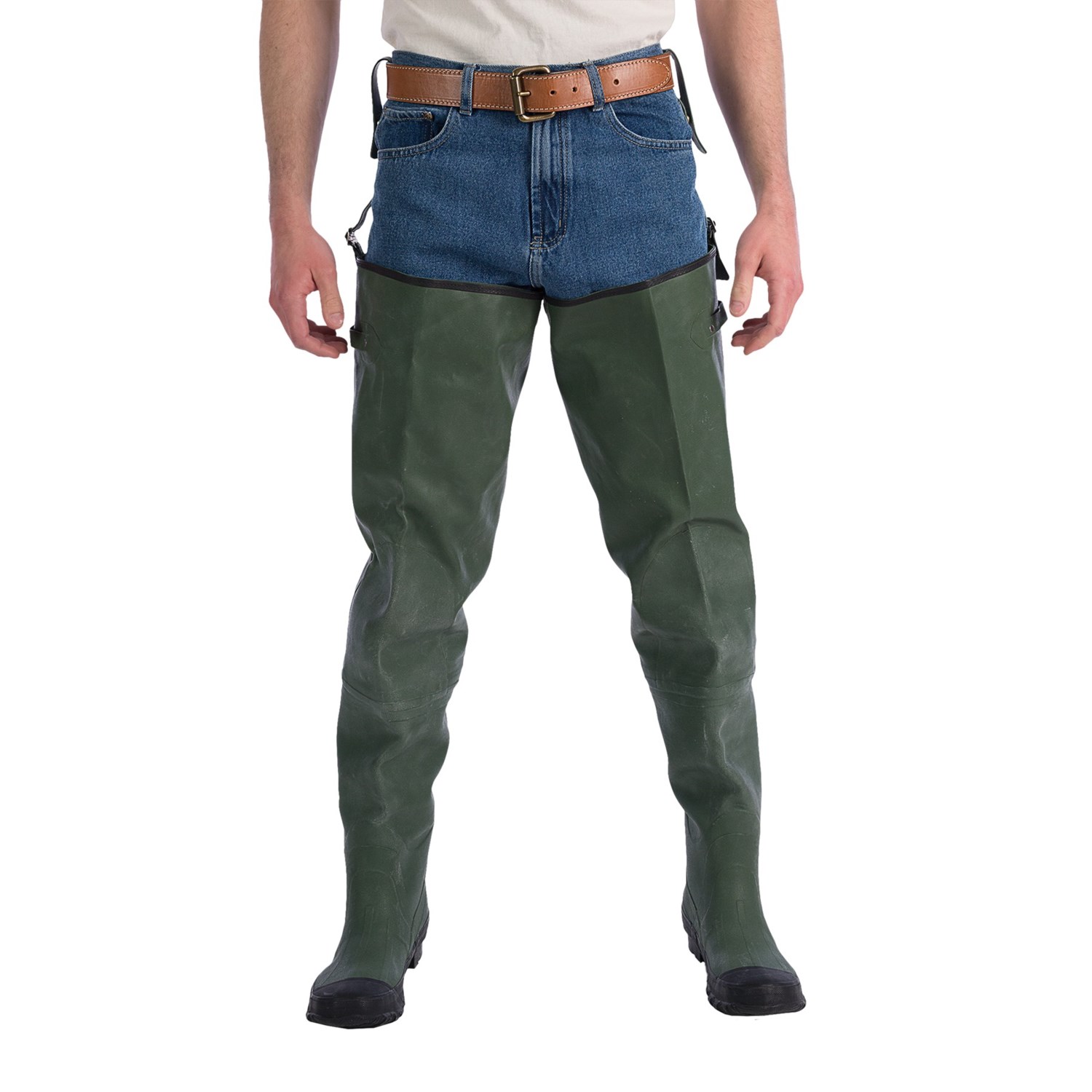 Remington Hip High Waders (For Men) 6053D Save 34