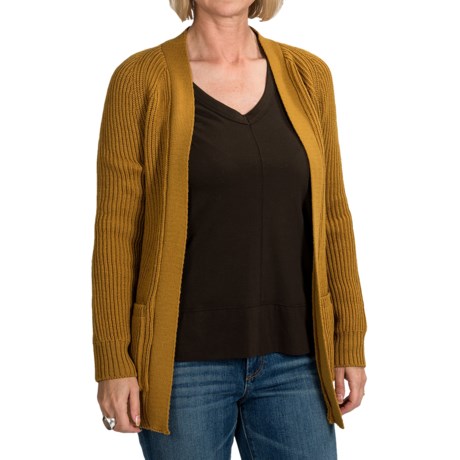 Peregrine By J G Glover Open Front Cardigan Sweater For Women T