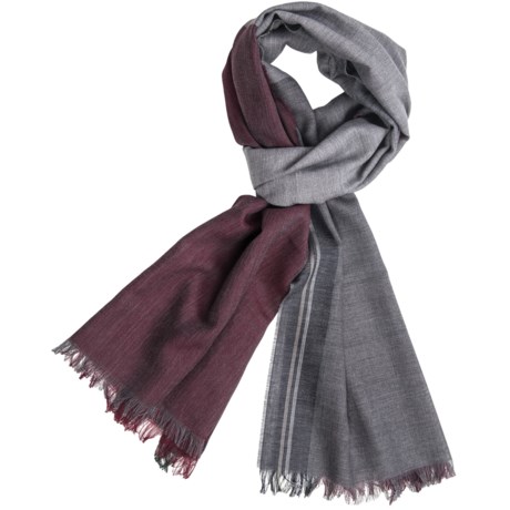 Altea Wool Color-Block Scarf (For Men)