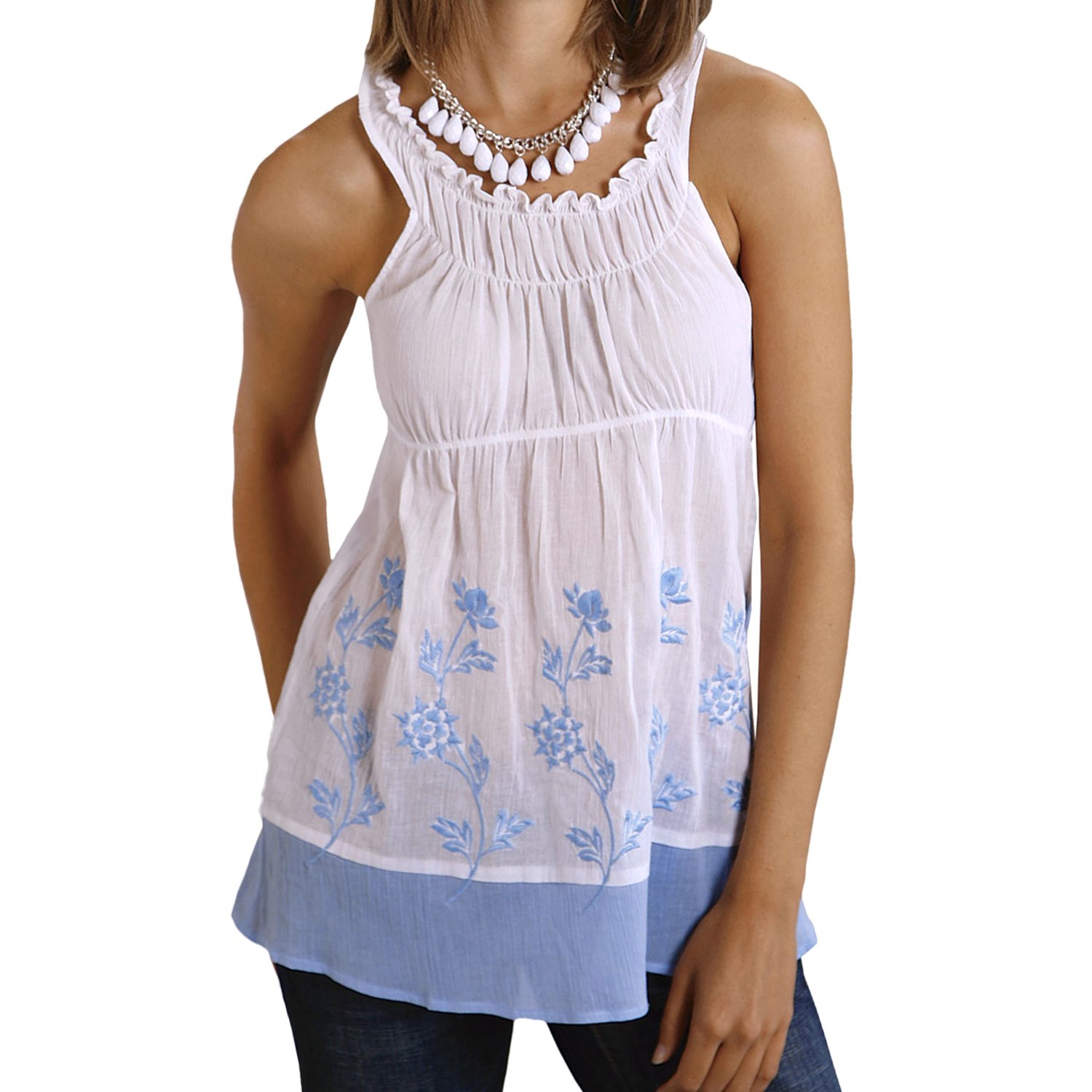 womens gauze top