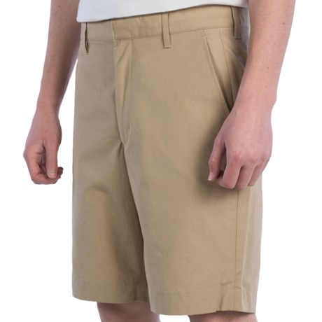 poplin jogger shorts