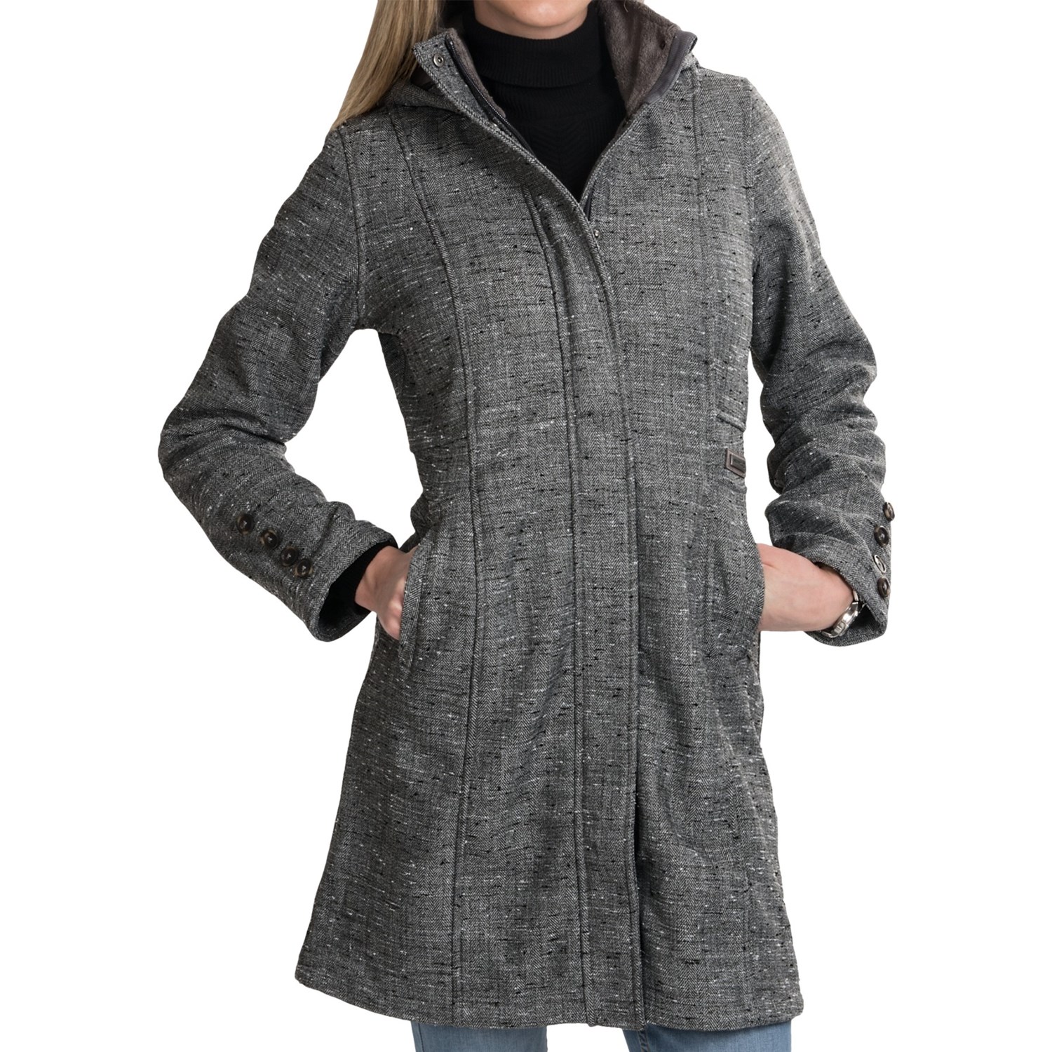 long soft shell jacket women's