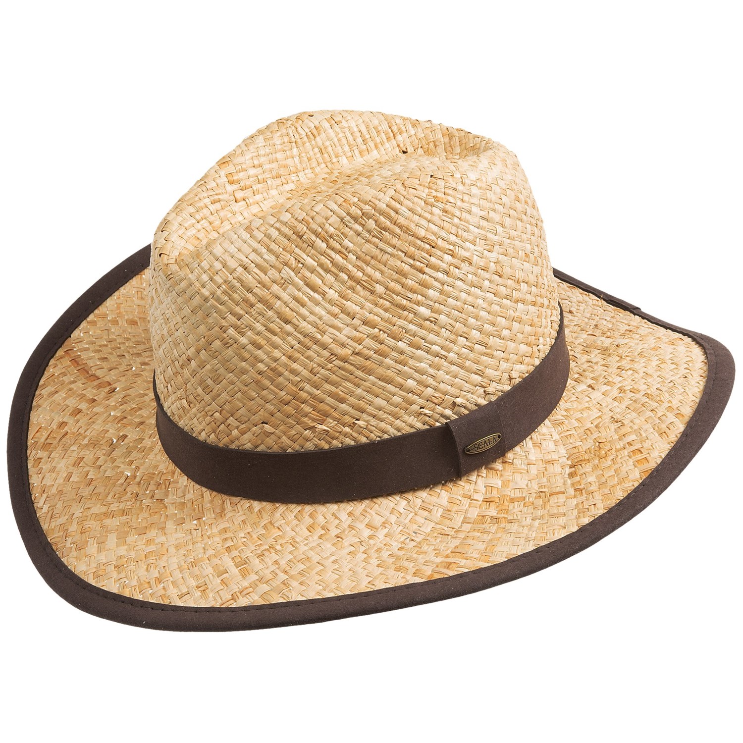 Scala Raffia Safari Hat (For Men and Women) 7200X Save 42%