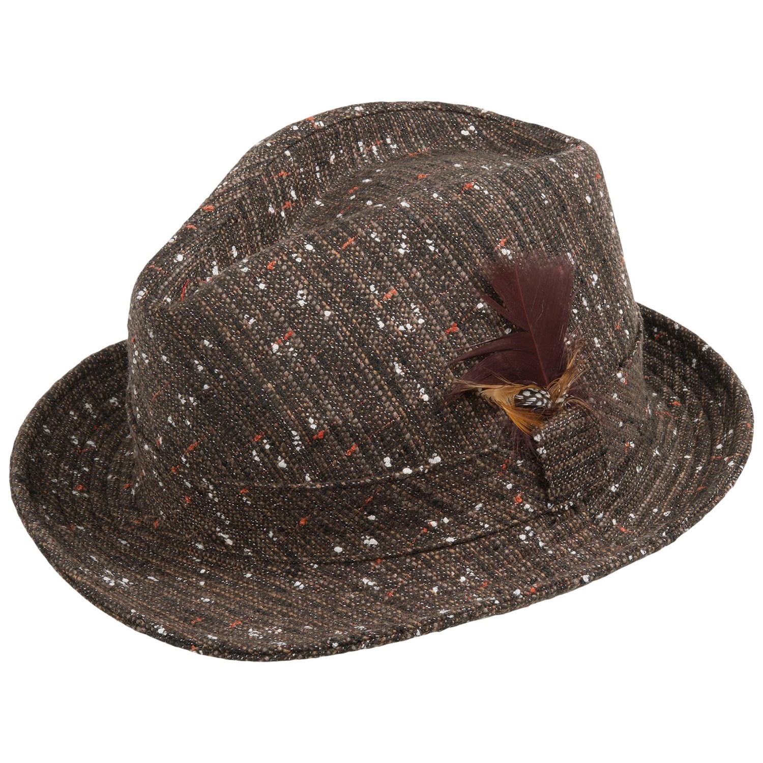 San Diego Hat Company Speckled Tweed Fedora Hat (For Women) 7272U Save 70