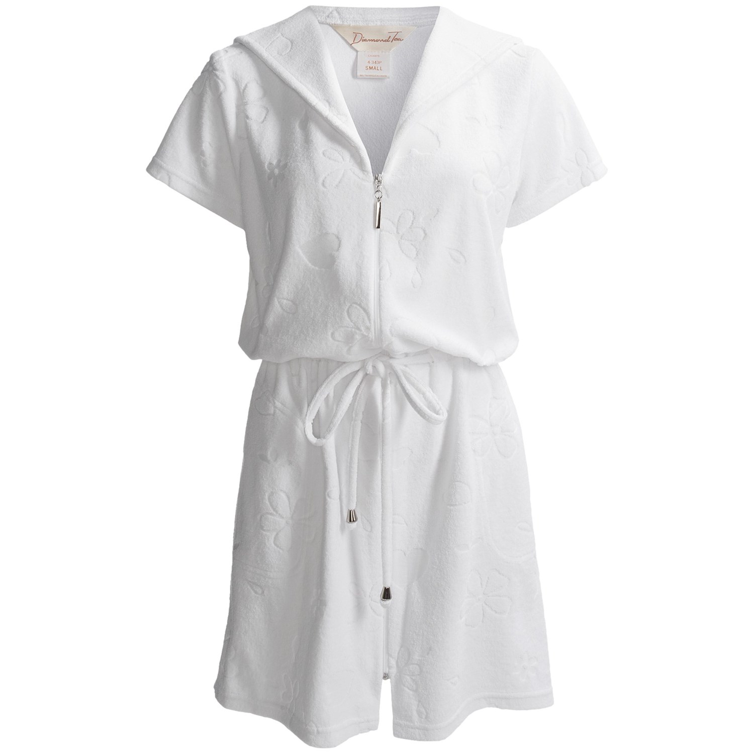 Diamond Tea Short Terry Cover-Up Robe (For Women) 7290G - Save 51%