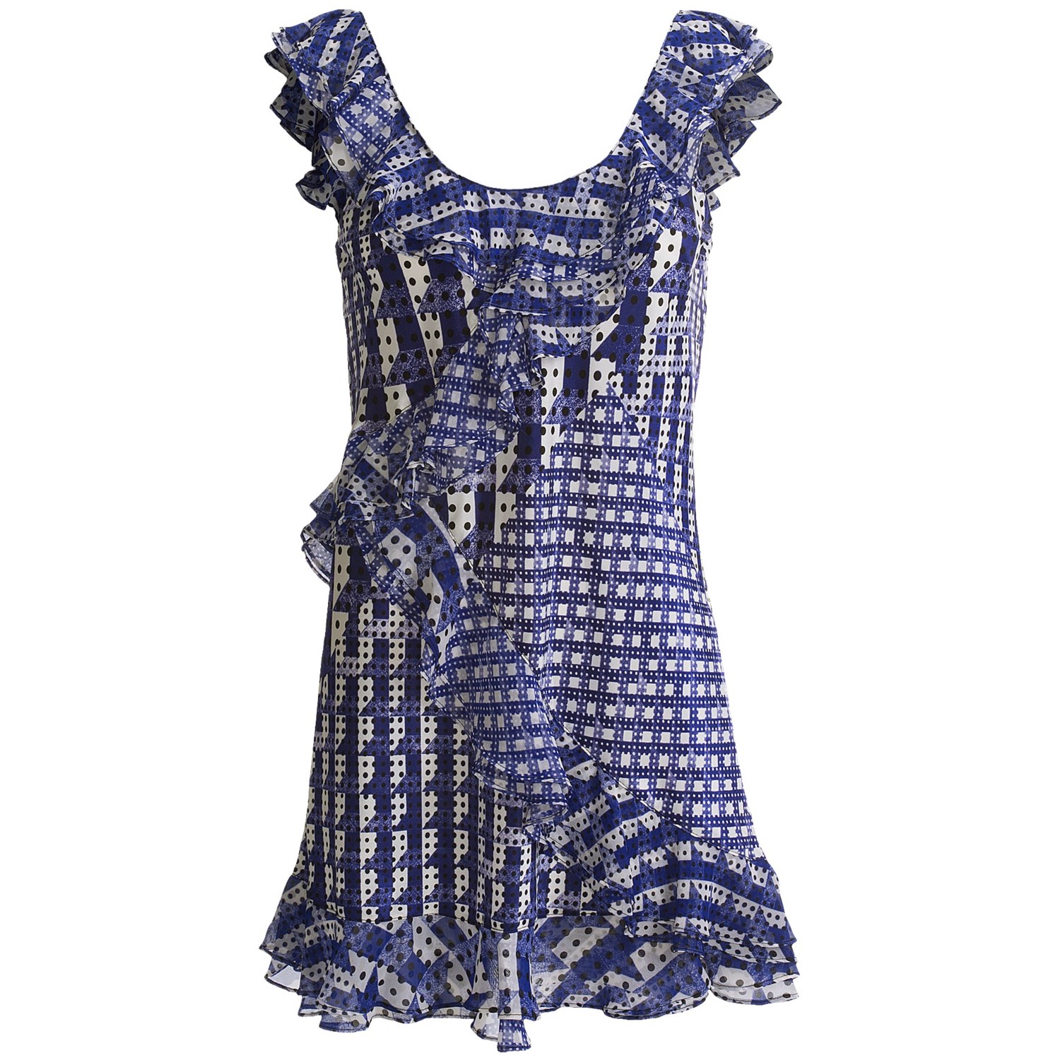 ruffle night gown