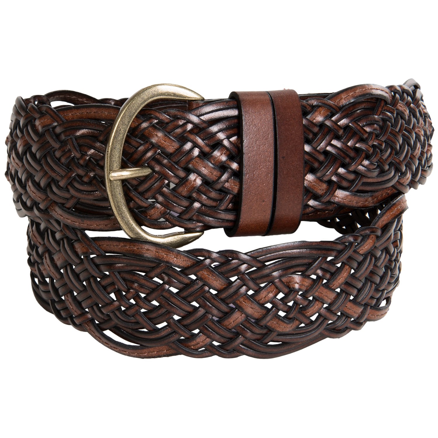 Reward Braided Leather Belt (For Women) 7465R - Save 58%