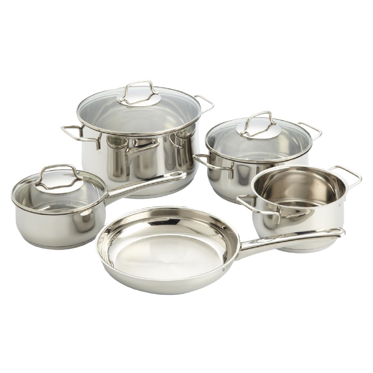 WMF Collier Stainless Steel Cookware Set 8Piece 7497K Save 72