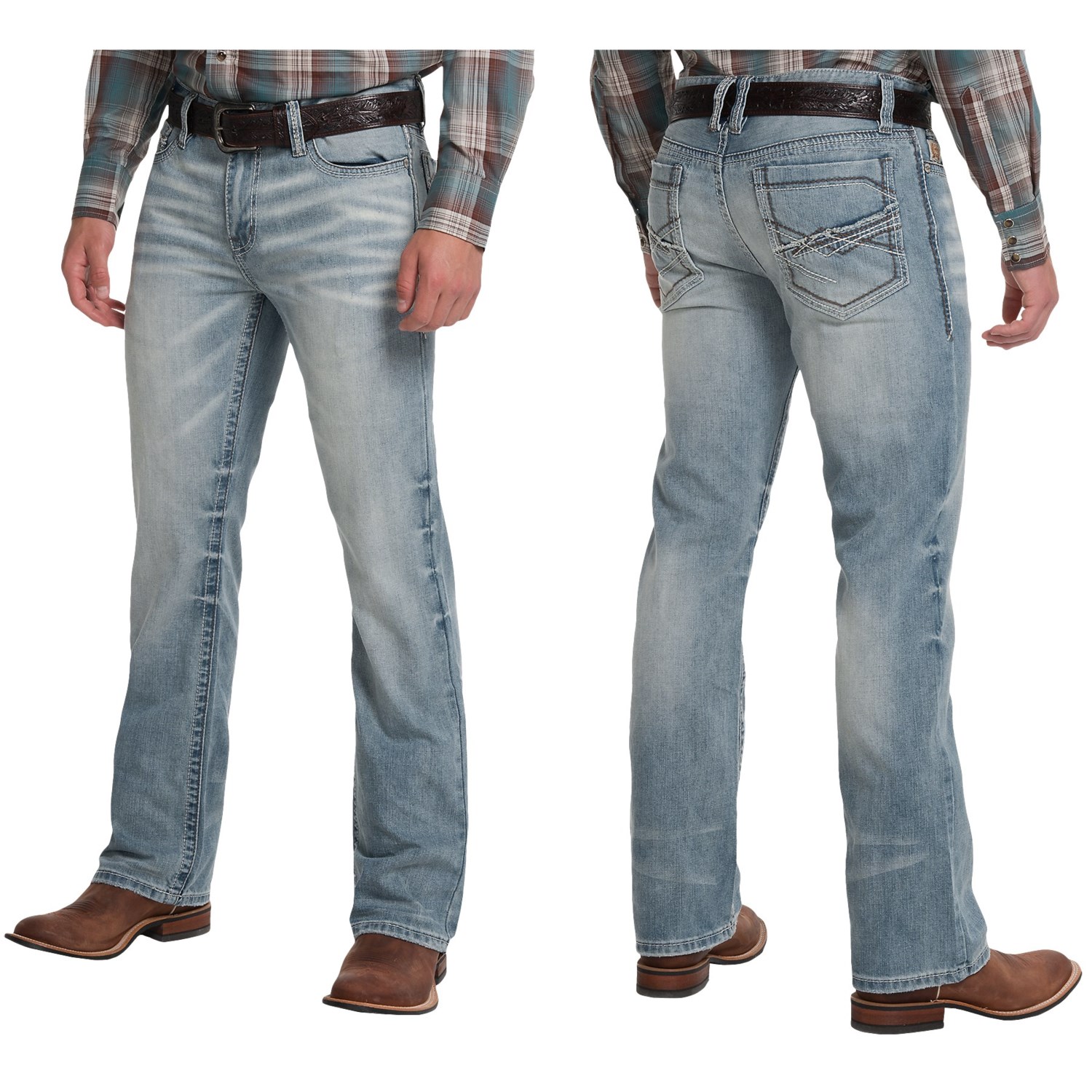 Cinch Ian Mid-Rise Slim Jeans (For Men) 7575D - Save 63%
