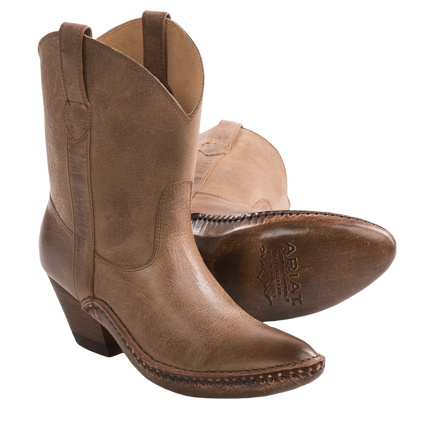leather ariat shoes