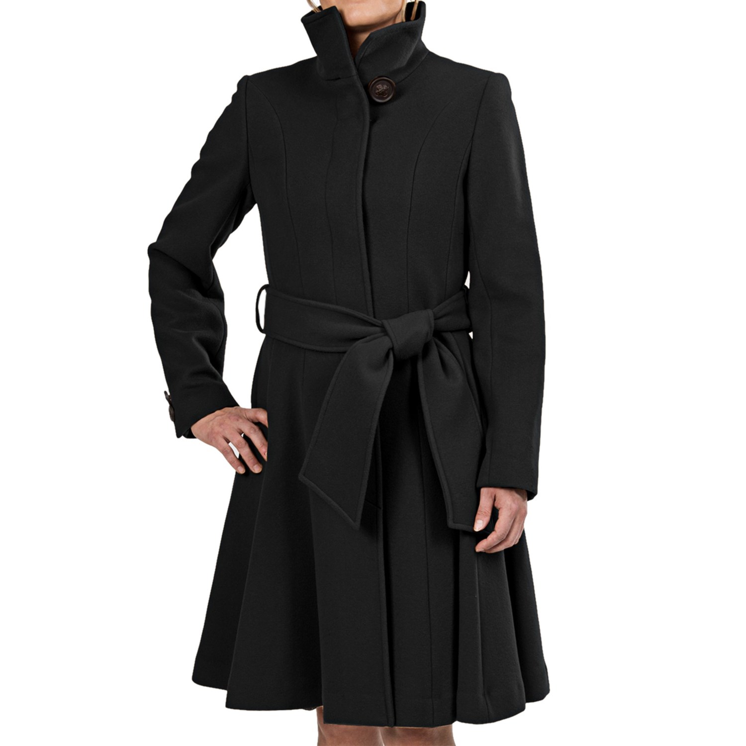 Simonton Belted Swing Coat (For Women) 7673K Save 52